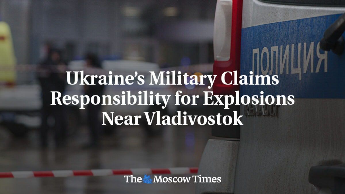 Ukrajinská armáda sa prihlásila k zodpovednosti za výbuchy neďaleko Vladivostoku