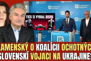 Miroslav Kamenský: Slovenskí vojaci na Ukrajinu? MIchal Šimečka naznačil ochotu ...