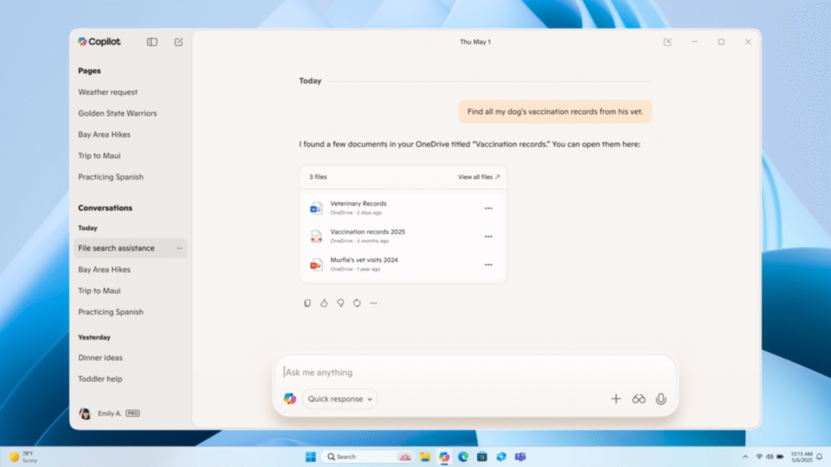 Microsoft Copilot sa dostane k vášmu Google účtu (ak mu to dovolíte)