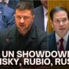 Konfrontácia v Bezpečnostnej rade OSN: Zelenskyj, USA, Rusko, Čína obchodujú s m...