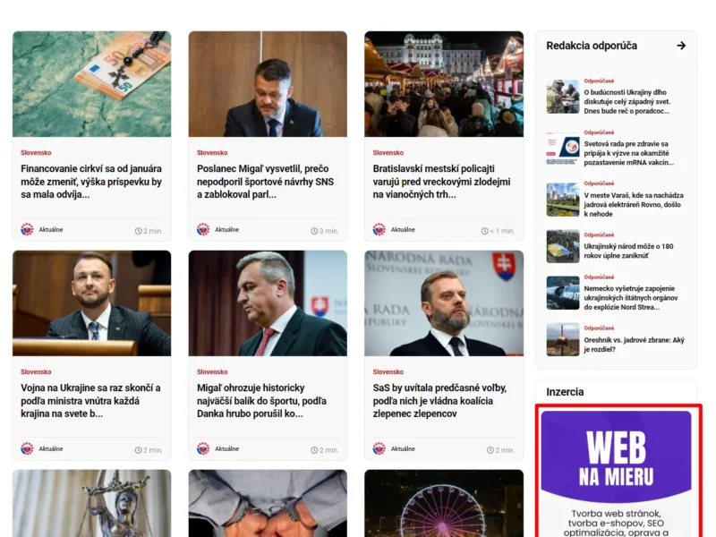 Slovenský večerník Slovenský večerník