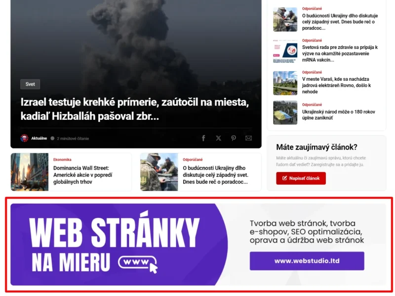 Slovenský večerník Slovenský večerník
