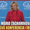 Mária Zacharovová (18.12.25): „Zelenský bližšie k cintorínu než k víťazstv...