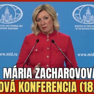 Mária Zacharovová (18.12.25): „Zelenský bližšie k cintorínu než k víťazstv...