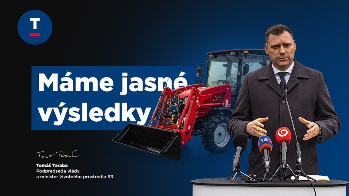 Taraba: Máme jasné výsledky