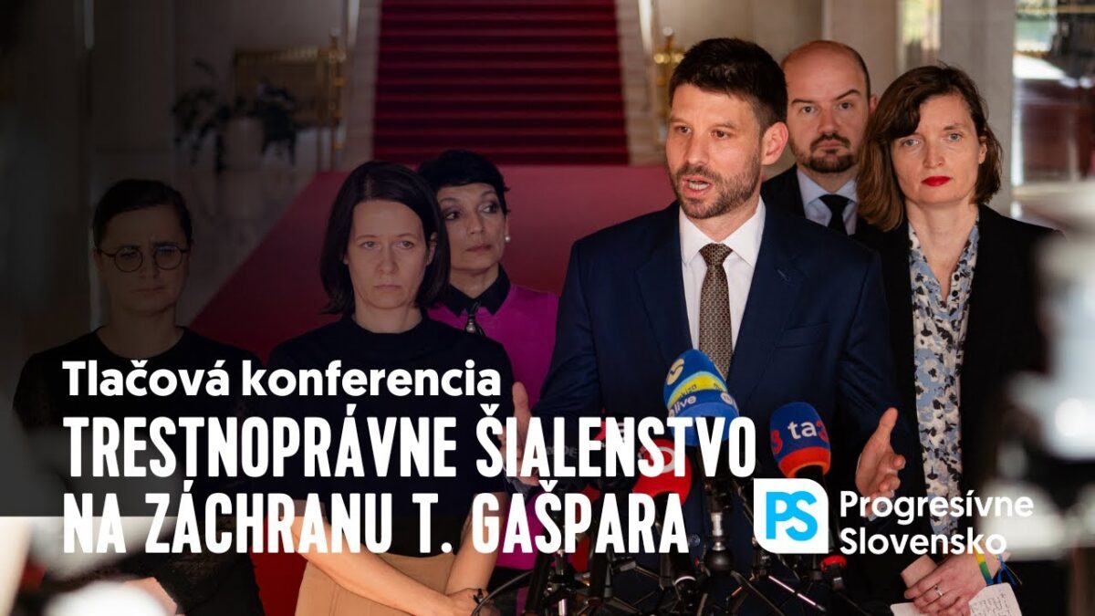 Trestnoprávne šialenstvo na záchranu Tibora Gašpara | Tlačová konferencia PS, 11. december 2025