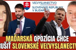 Viktorín: 3 január. Protest  pred slovenským veľvyslanectvom v Budapešti. Spravo...