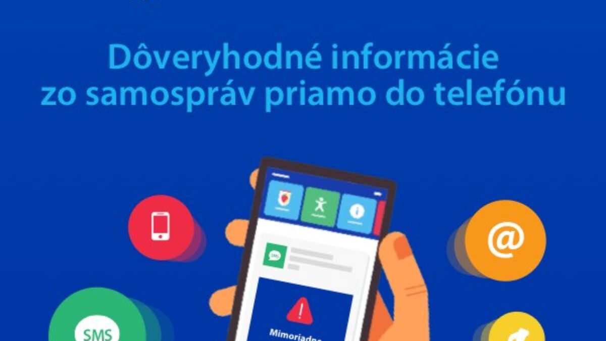 Mesto Prievidza: MESTO PRIEVIDZA SPÚŠŤA MUNIPOLIS – MOBILNÝ ROZHLAS