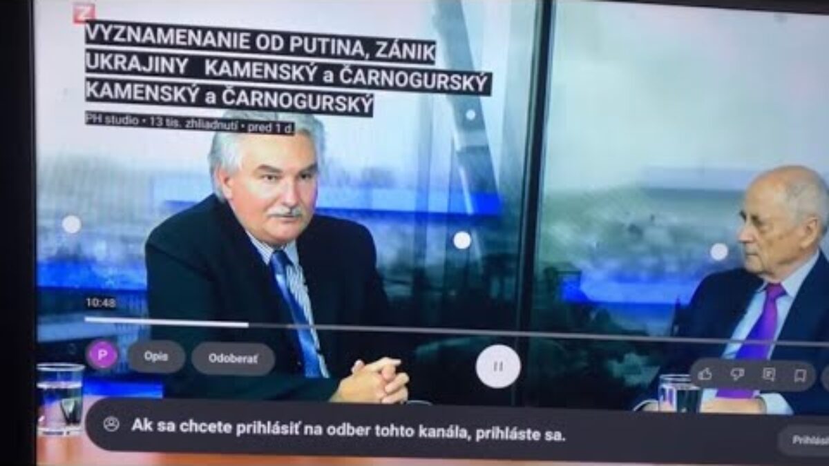TV MY: Rusko nie je agresor na Ukrajine