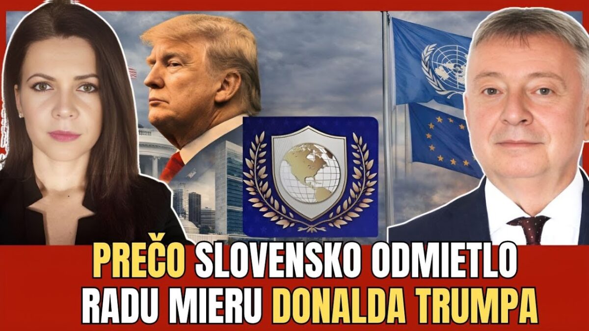Generál Viktorín o (ne)členstve Slovenska v Rade mieru Donalda Trumpa | TVOTV | Lenka Zlatev