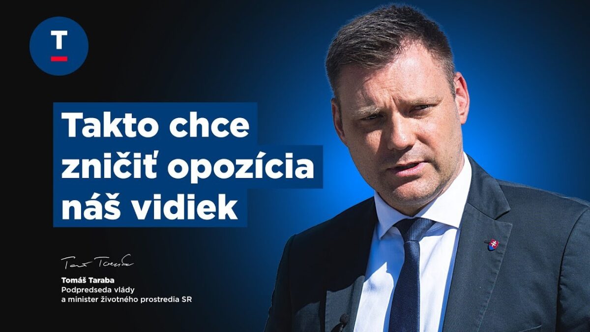 Taraba: Takto chce zničiť opozícia náš vidiek