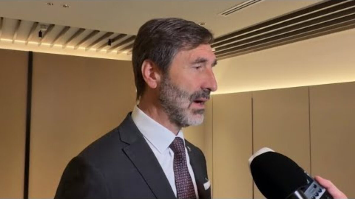 Tlačový brífing ministra Juraja Blanára v rámci pracovnej cesty v Singapure