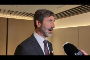 Tlačový brífing ministra Juraja Blanára v rámci pracovnej cesty v Singapure