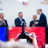 Pellegrini a Pavel spolu otvorili olympijský dom, Slovensko a Česko ukázali výni...