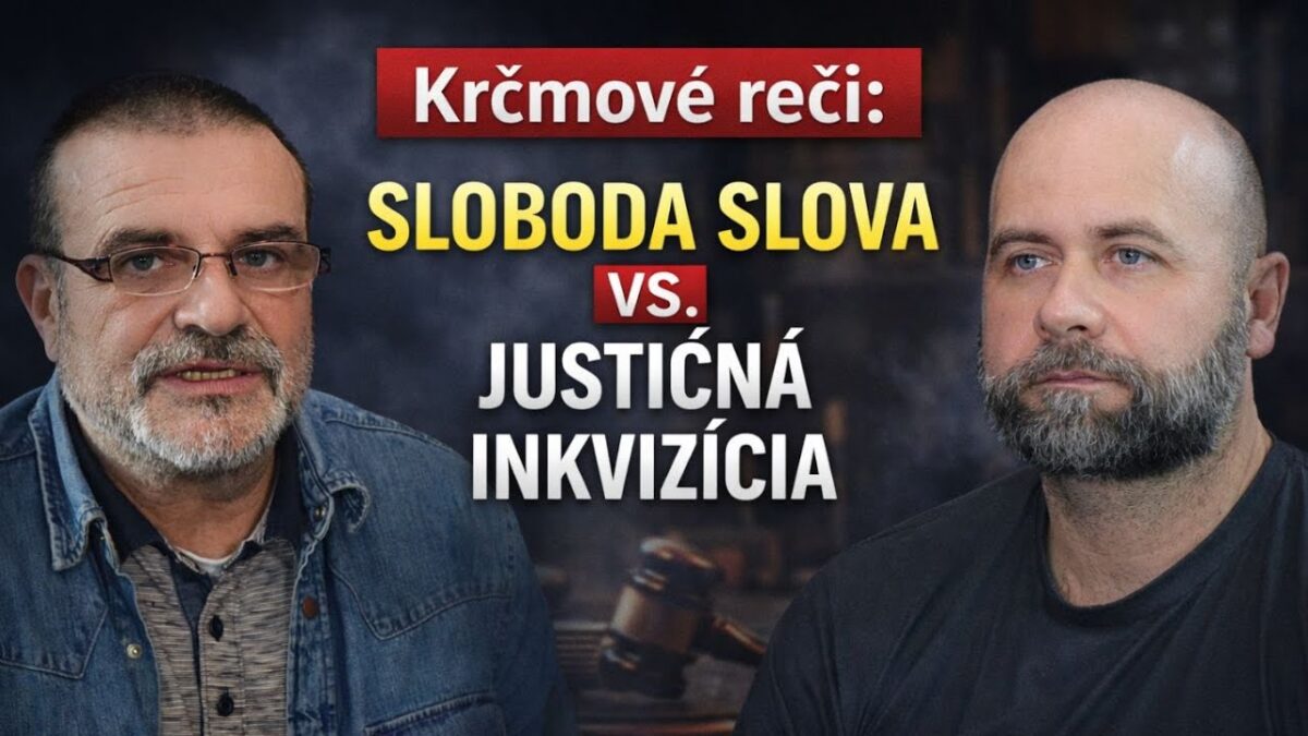 Richard Krištofovič a Jaroslav Sedlák. Krčmové reči: Boj za slobodu slova | TVOTV