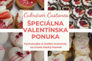 Hrad Modrý Kameň: Valentín chutí najlepšie na hrade Modrý Kameň!