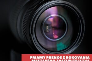 Mesto Zvolen: ROKOVANIE MESTSKÉHO ZASTUPITEĽSTVA