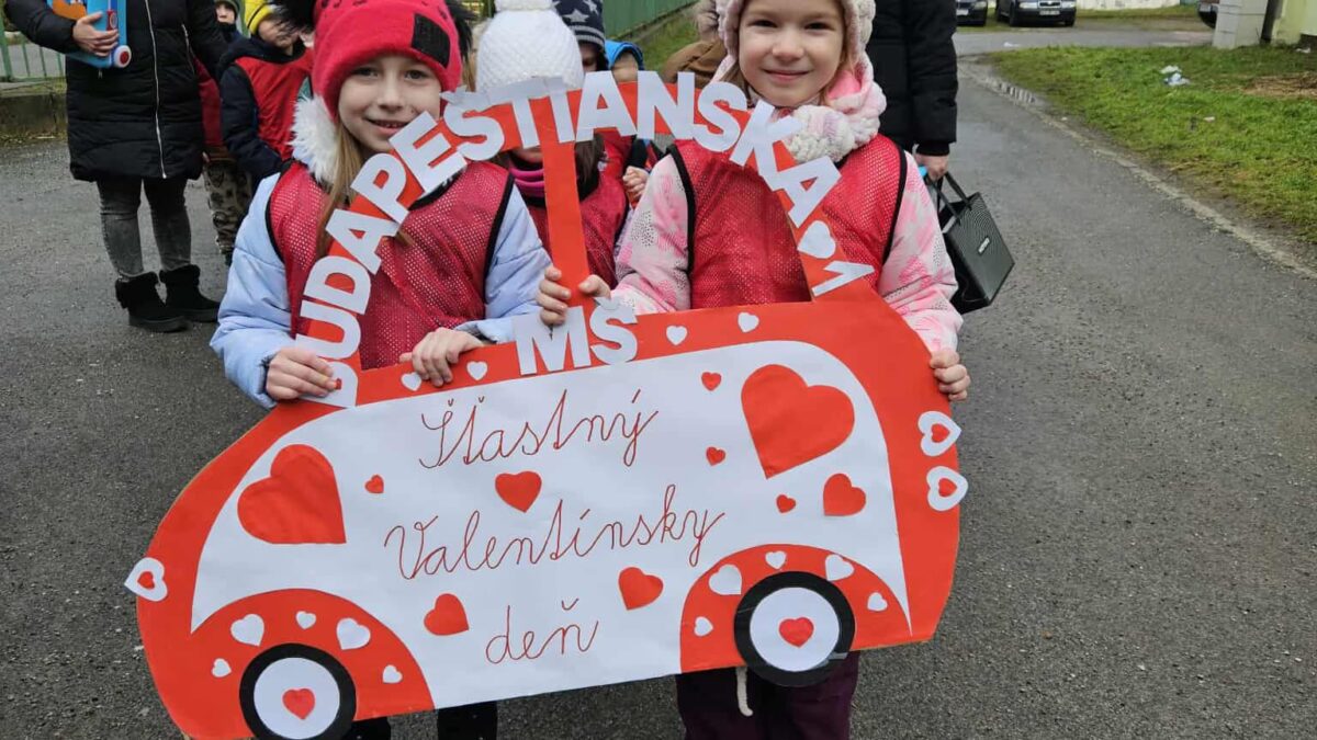 Mesto Košice: SRDIEČKOVÁ ŠKÔLKA PRINIESLA VALENTÍNSKE POSOLSTVO O LÁSKAVOSTI A DOBROTE