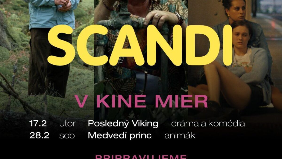 Mesto Modra: SCANDI V KINE MIER MODRA
