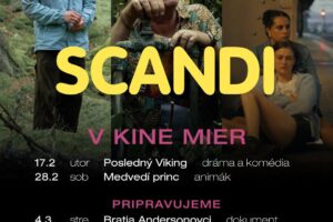 Mesto Modra: SCANDI V KINE MIER MODRA