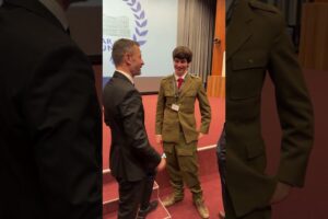 Eduard Heger a jeho prejav na koferencií MARMUN