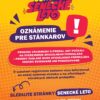 Mesto Senec: Stánkari a bufetári POZOR!