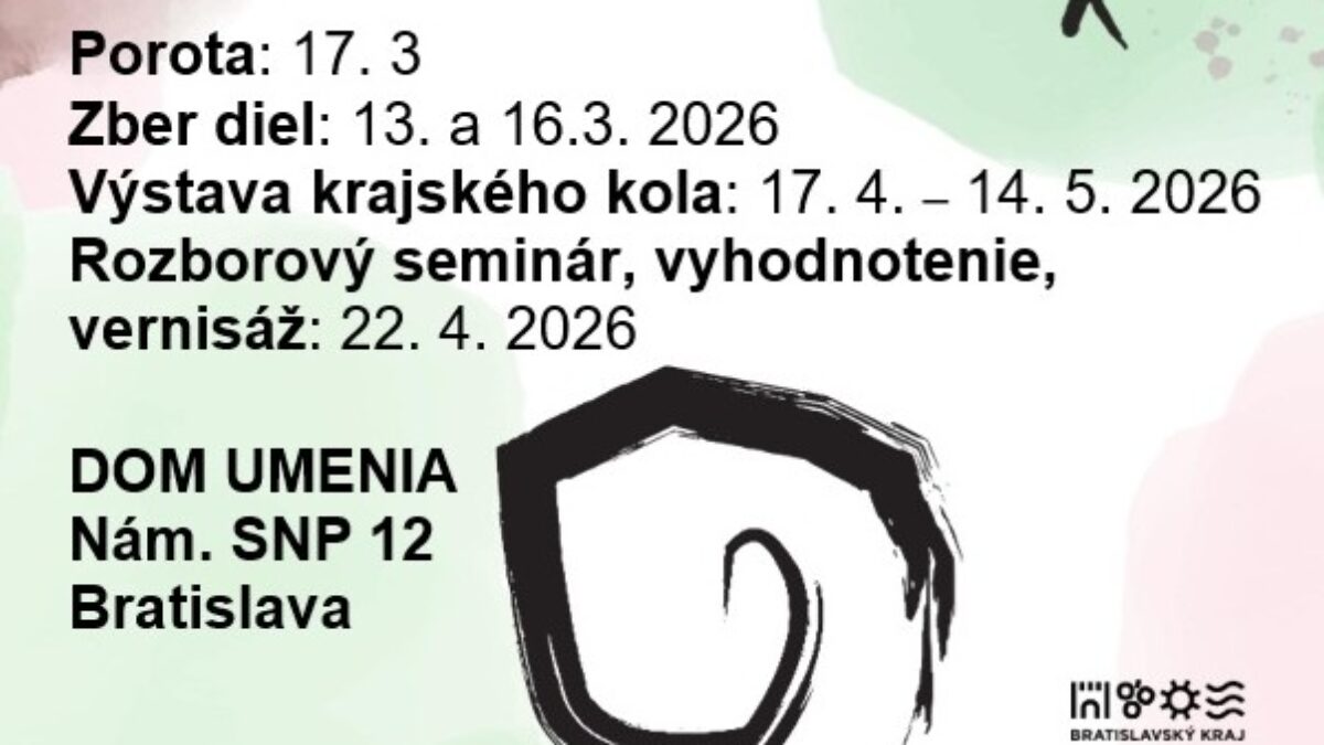 BSK: Už len do 2. marca: Prihláste sa do Výtvarného spektra 2026