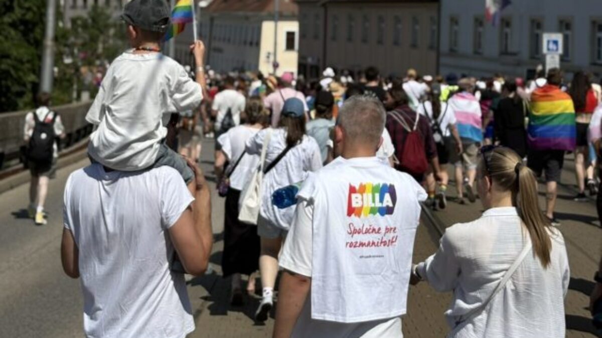 BILLA opäť podporí Dúhový PRIDE Bratislava. Téma rešpektu je pre ňu dôležitá aj vo vnútri firmy
