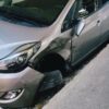 Osobné auto skončilo po zrážke v Košiciach v priestore zastávky MHD, do nemocnic...